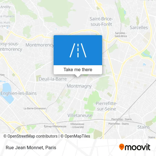 Rue Jean Monnet map