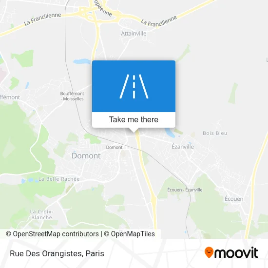 Rue Des Orangistes map