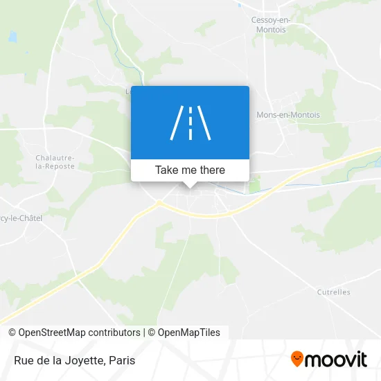 Rue de la Joyette map
