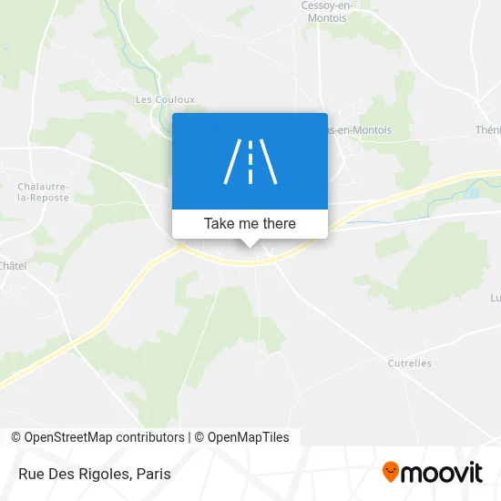 Rue Des Rigoles map