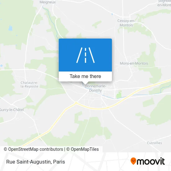 Rue Saint-Augustin map