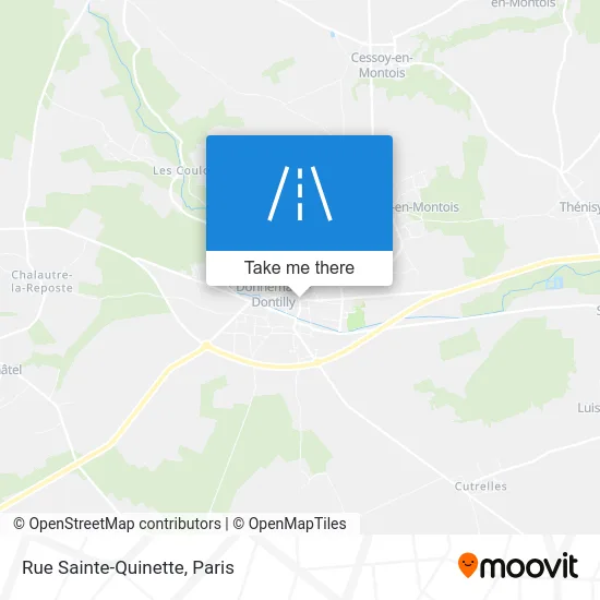 Rue Sainte-Quinette map