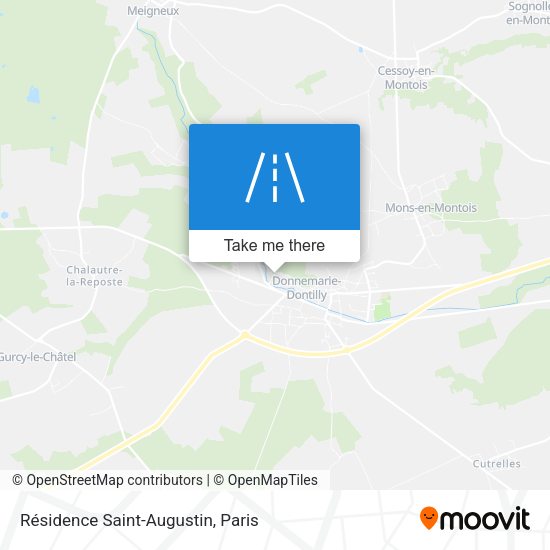Résidence Saint-Augustin map