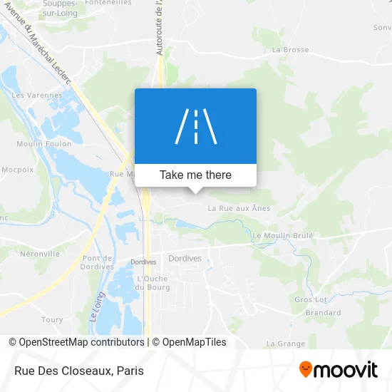 Rue Des Closeaux map