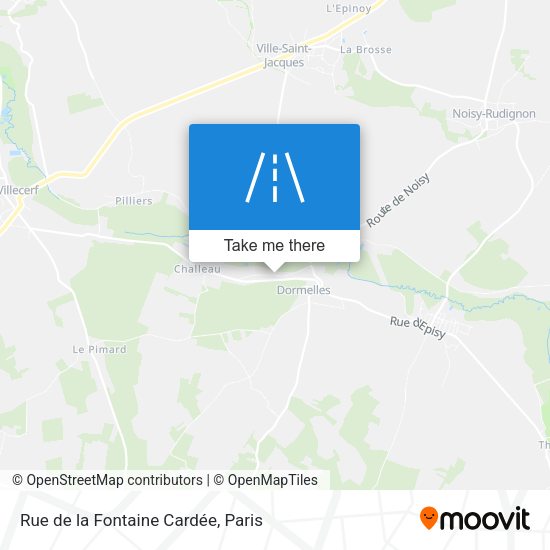 Rue de la Fontaine Cardée map