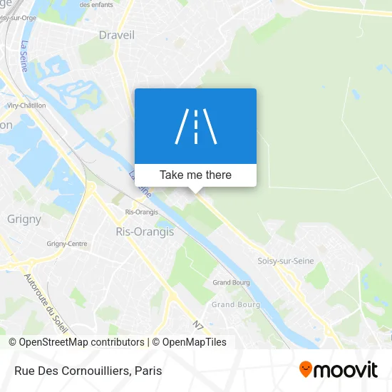 Rue Des Cornouilliers map