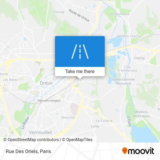 Rue Des Oriels map