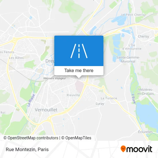 Rue Montezin map