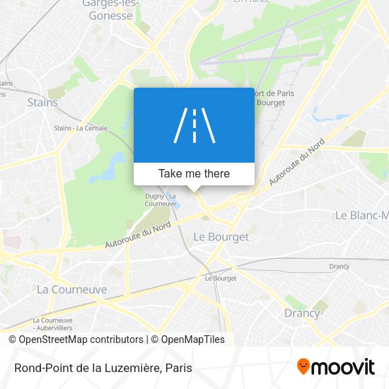 Rond-Point de la Luzemière map