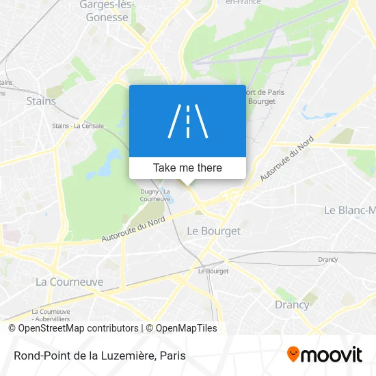 Rond-Point de la Luzemière map