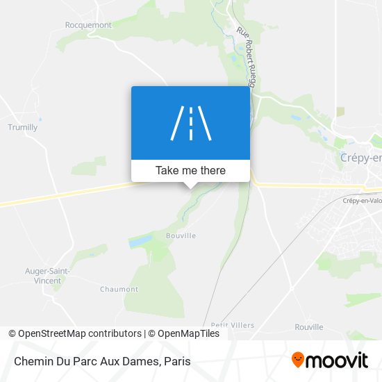 Chemin Du Parc Aux Dames map