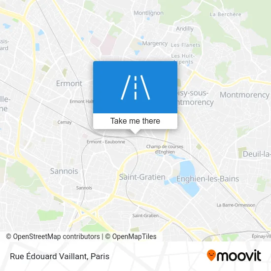Rue Édouard Vaillant map
