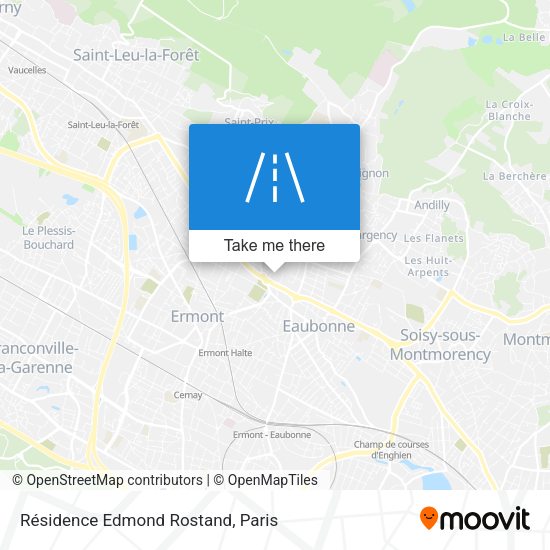 Résidence Edmond Rostand map