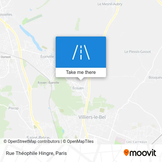 Rue Théophile Hingre map