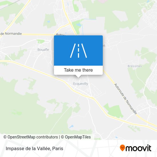 Impasse de la Vallée map