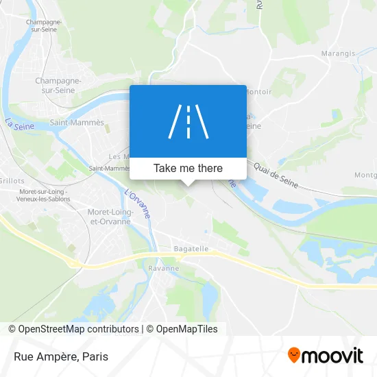 Rue Ampère map