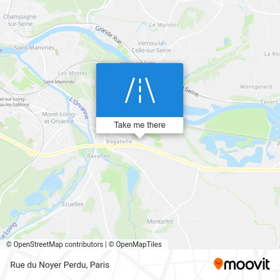 Rue du Noyer Perdu map