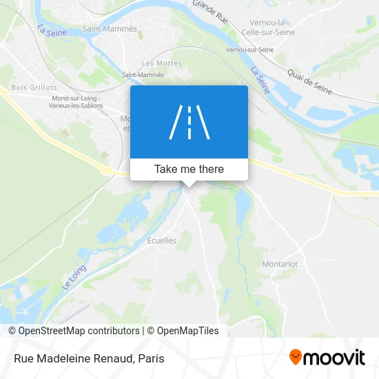 Rue Madeleine Renaud map