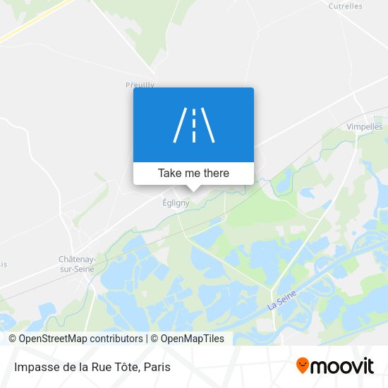 Impasse de la Rue Tôte map