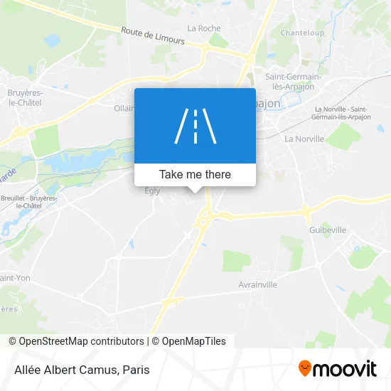Allée Albert Camus map