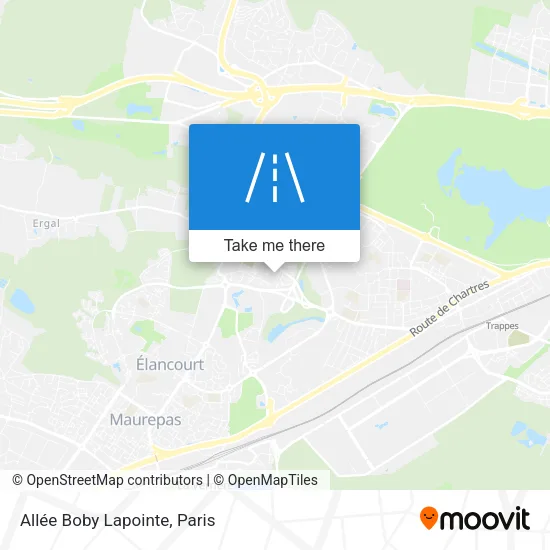 Allée Boby Lapointe map