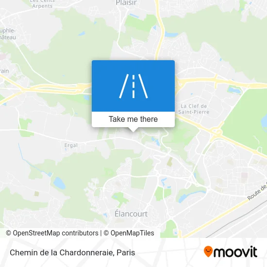 Chemin de la Chardonneraie map