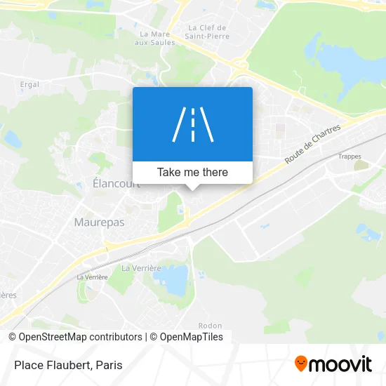 Place Flaubert map
