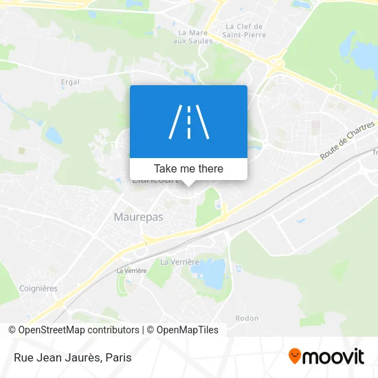 Rue Jean Jaurès map