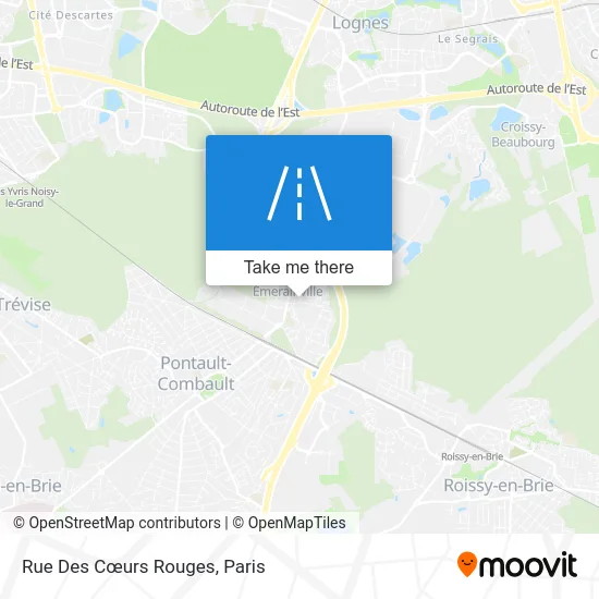 Rue Des Cœurs Rouges map