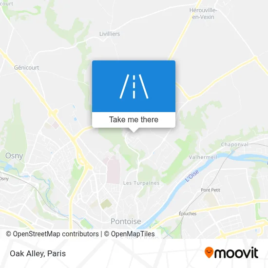 Impasse du Chêne map