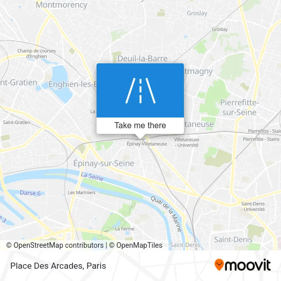 Place Des Arcades map