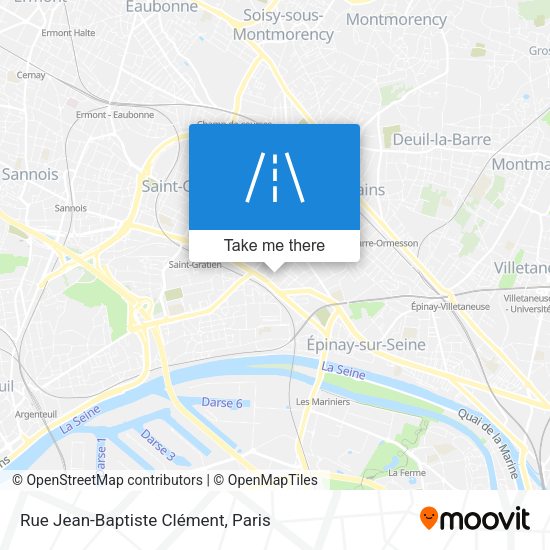 Rue Jean-Baptiste Clément map