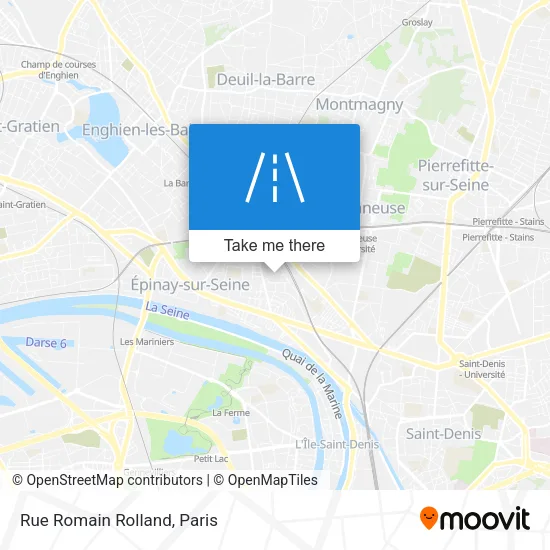 Rue Romain Rolland map
