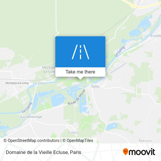 Domaine de la Vieille Ecluse map