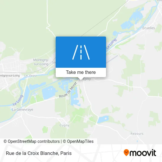 Rue de la Croix Blanche map