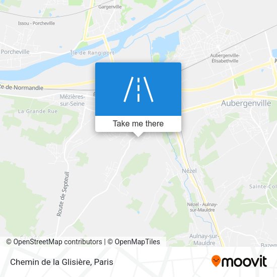 Chemin de la Glisière map
