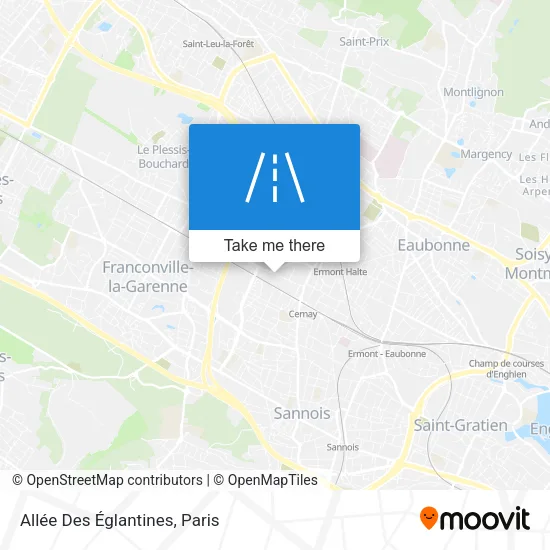 Allée Des Églantines map