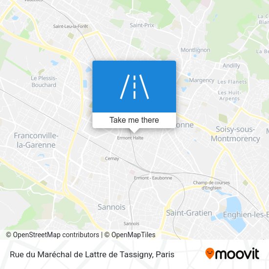 Rue du Maréchal de Lattre de Tassigny map