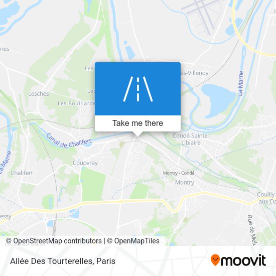 Allée Des Tourterelles map