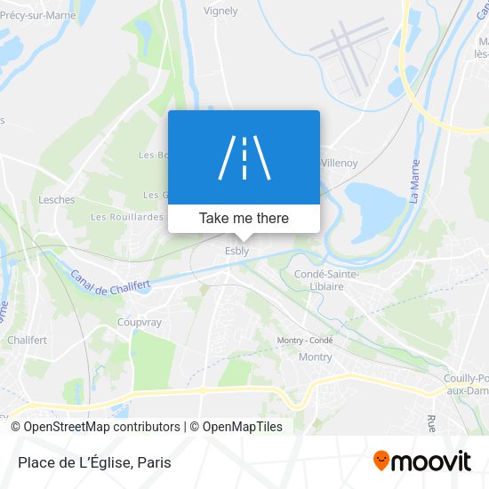 Place de L’Église map