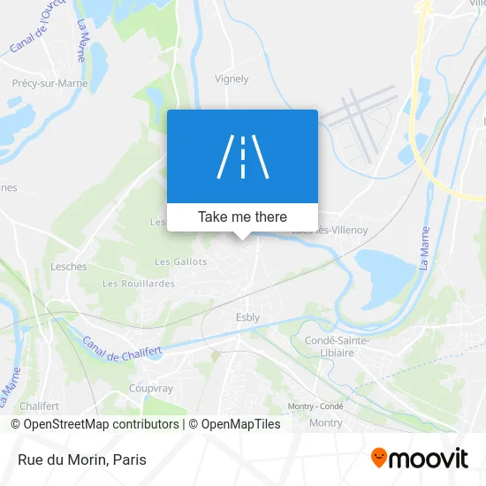 Rue du Morin map