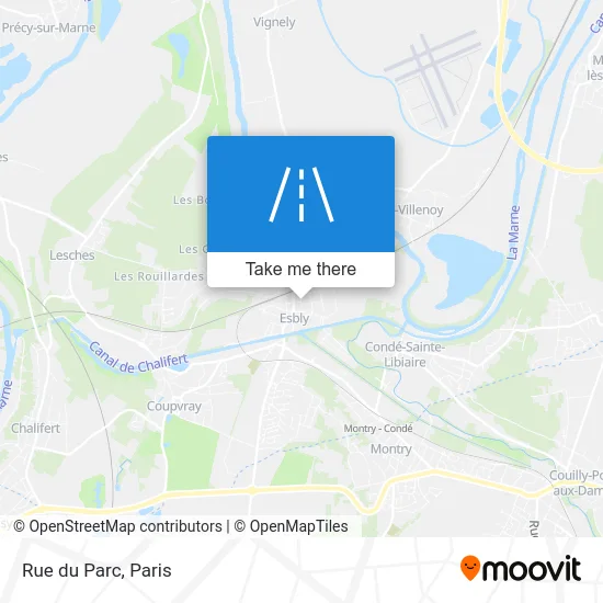 Rue du Parc map