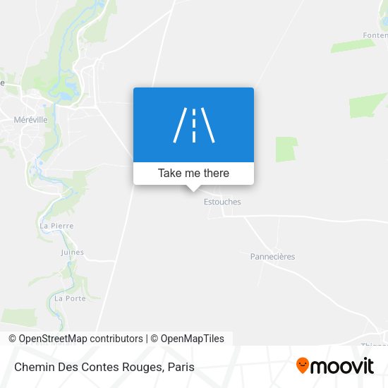 Chemin Des Contes Rouges map