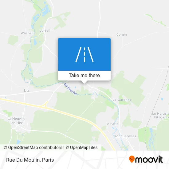 Rue Du Moulin map