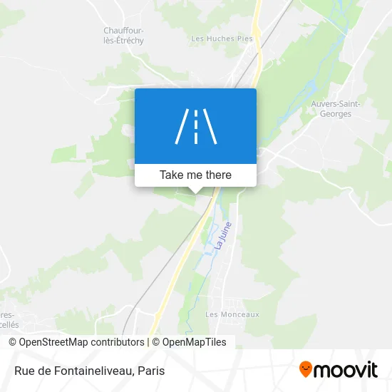 Rue de Fontaineliveau map