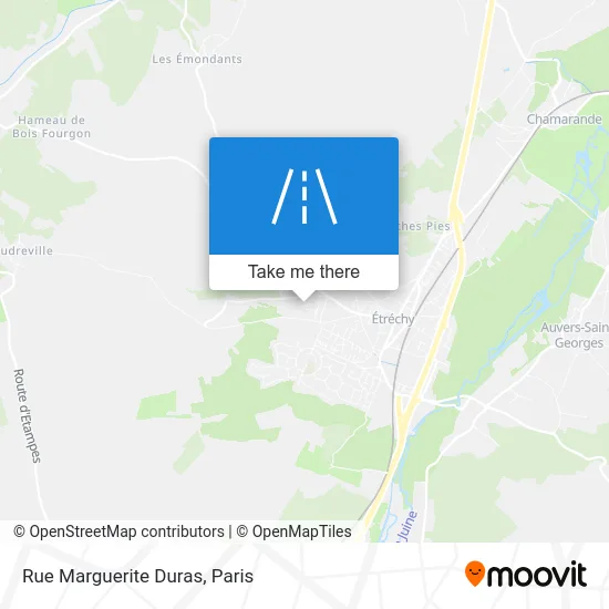 Rue Marguerite Duras map