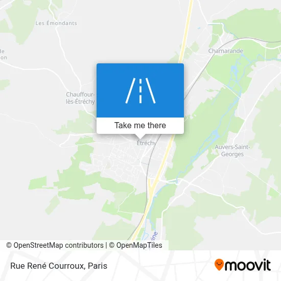 Rue René Courroux map