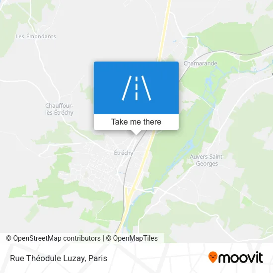 Rue Théodule Luzay map