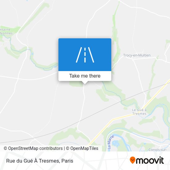 Rue du Gué À Tresmes map