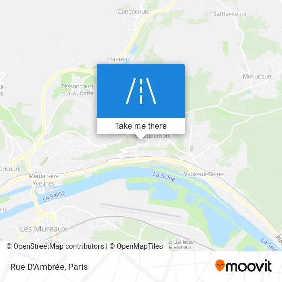 Rue D'Ambrée map